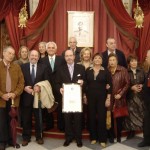 Adolfo Suárez. Premio Drago de Oro 2005. Recoge el Premio Antonio Morillo Crespo.