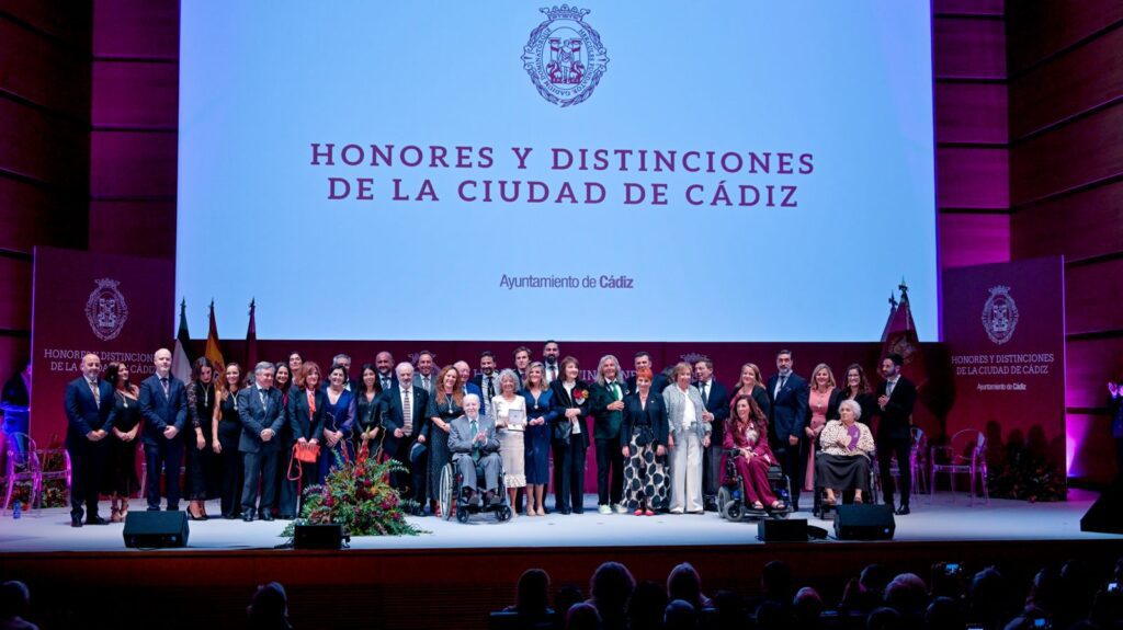 Honores y Distinciones Ciudad de Cádiz: Ignacio Moreno nombrado Hijo Predilecto